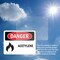 Signmission Acetylene Danger Sign, Vinyl Decal, 10in W x 7in L, 2PK OS-2PACK-DS-D-710-L-1988 - alternate 2